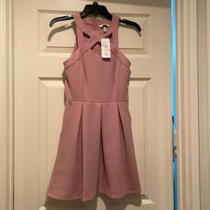 Juniors Antique Rose Dress
